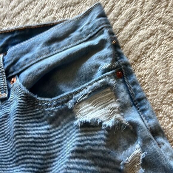 Levi's® 511 Cut Off Jean Shorts Size 38 - Picture 7 of 17